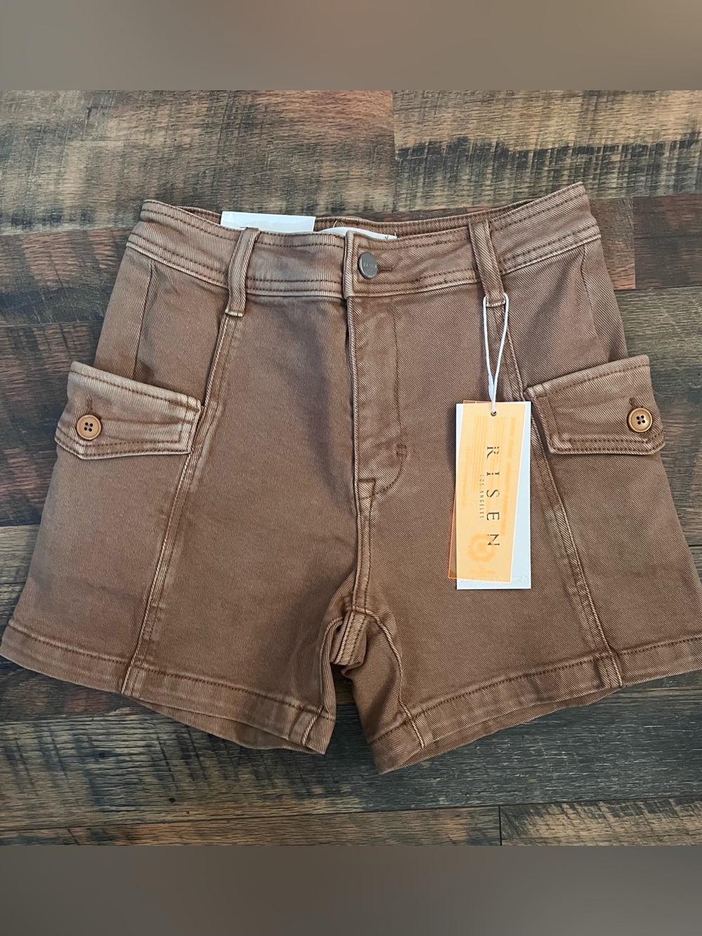 Risen Brown Cargo Shorts size small